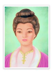 Открытка "Гуань Инь" Худ. Руфь Хокинс