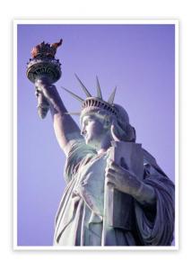 Открытка "Богиня Свободы"