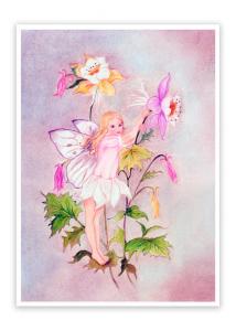 Открытка "Фея Аквилегии"